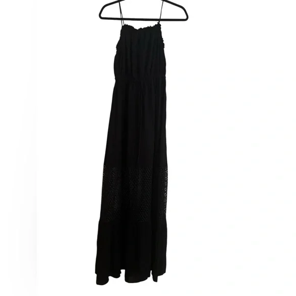 layered maxi dress for women Jones New York Multi Tier Maxi Dress